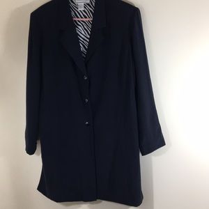 Vintage Silk Coat with Zebra Lining